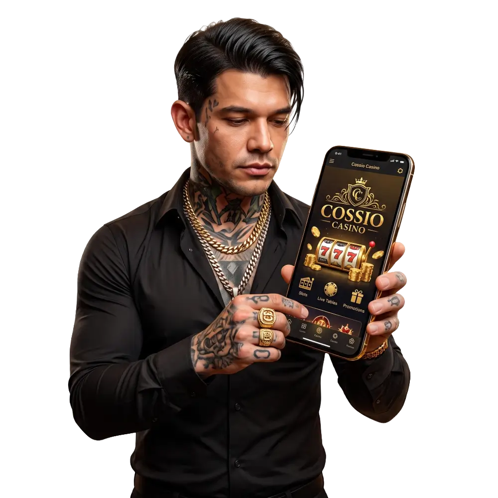 Cossio Casino versión móvil