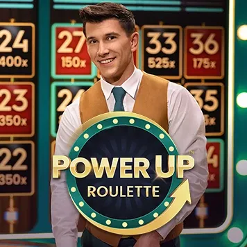 Juego de Casino en Vivo PowerUP Roulette en Cossio